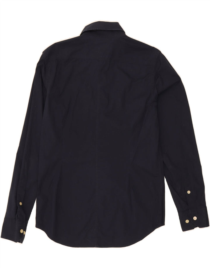 G-STAR Mens Slim Shirt Medium Navy Blue Cotton Vintage G-Star and Second-Hand G-Star from Messina Hembry 