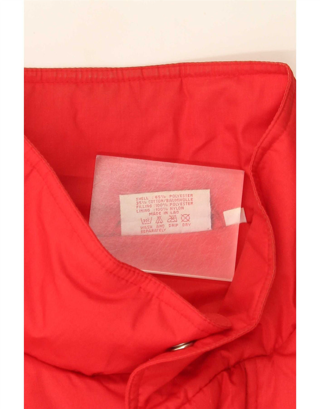 Ferrari Herre Windbreaker Jacket UK 42 XL Rød Polyester