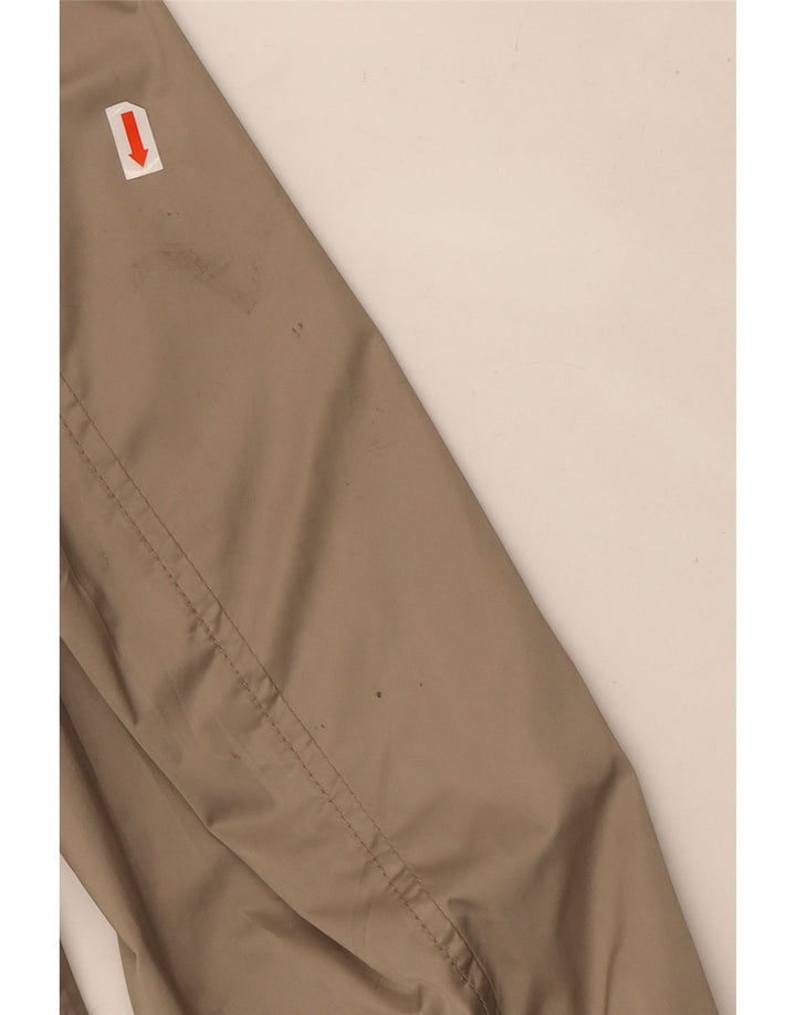 Geox Respira Parkajakke med hætte til kvinder UK 10 Small Beige Polyester