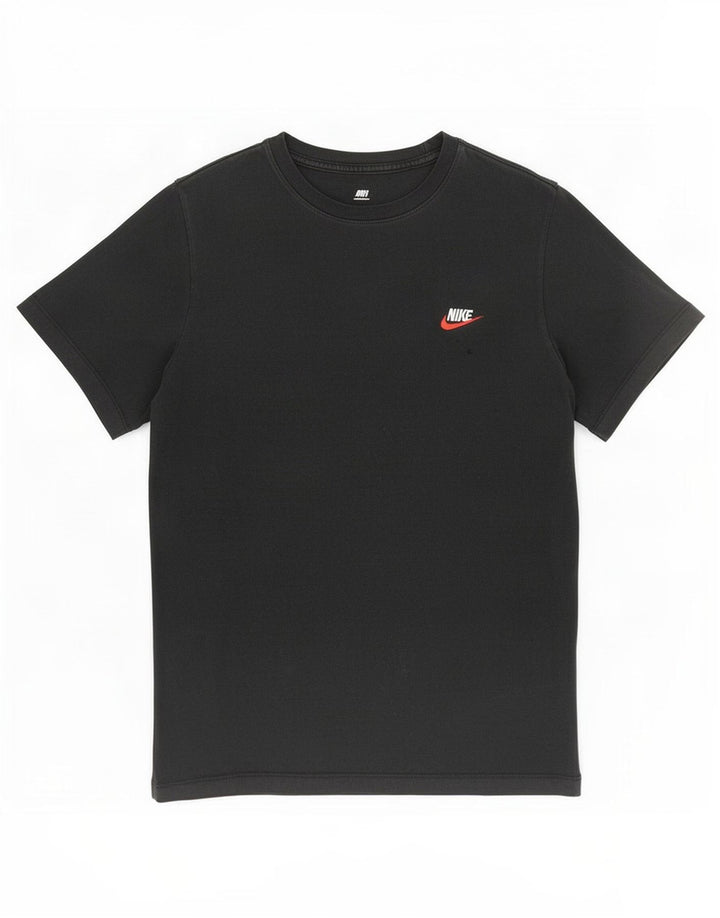 Nike T-shirt top mellem sort bomuld til mænd