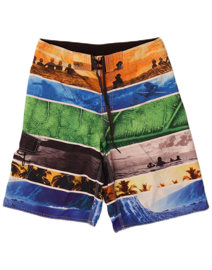 Billabong Herre grafiske svømmeshorts Medium Flerfarvet Stribet
