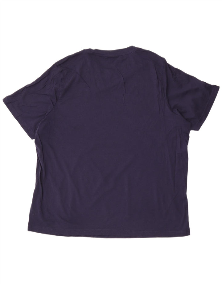 Puma herre T-shirt top 2XL marineblå bomuld