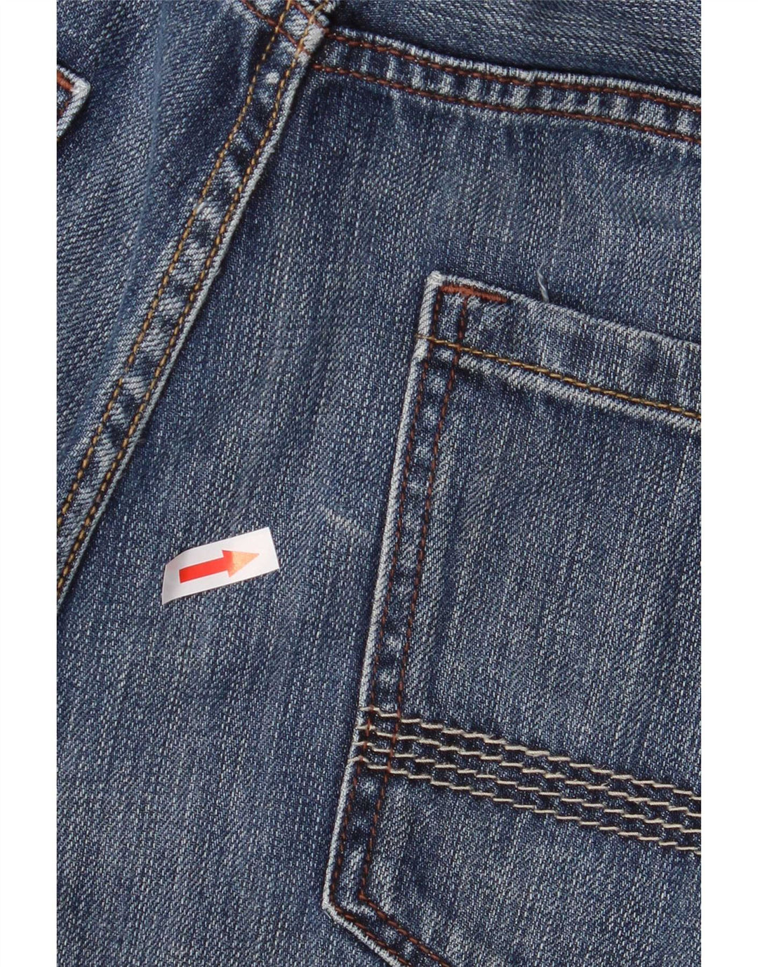 Timberland Straight Jeans til mænd W36 L32 blå bomuld
