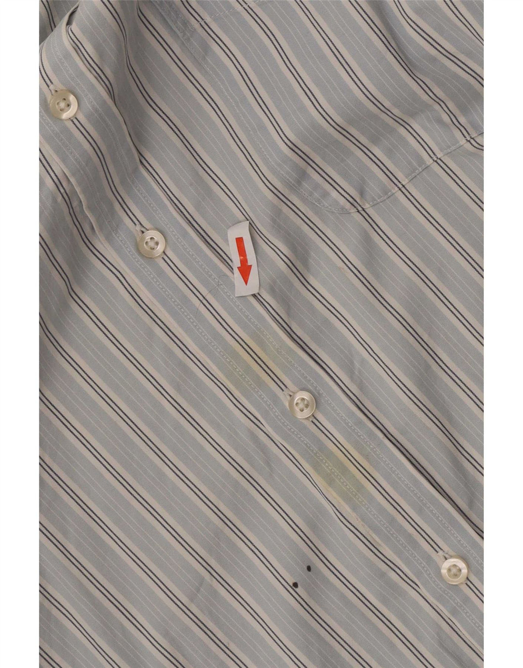 Tommy Hilfiger herreskjorte XL blå stribet bomuld