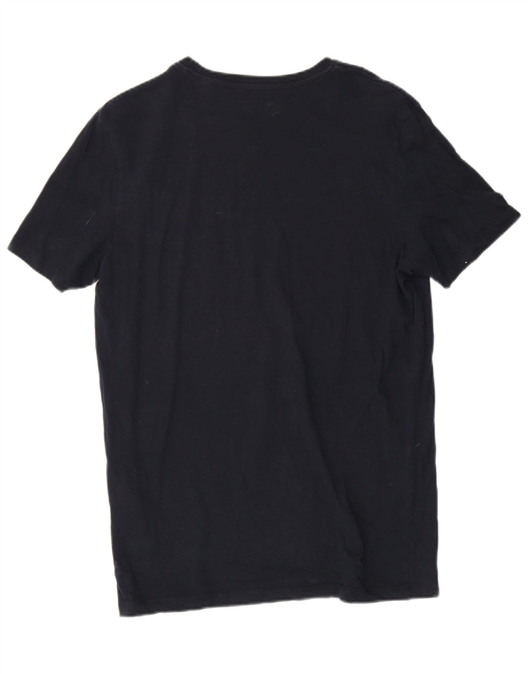 Jack & Jones Herre grafisk T-shirt Top Medium Marineblå Bomuld