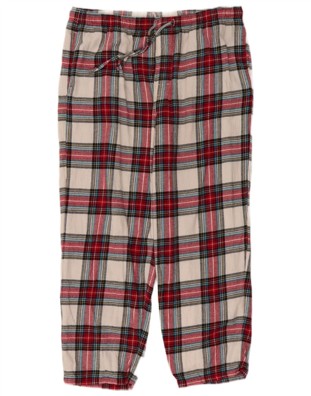 Marks & Spencer Chinobukser til kvinder store W34 L26 flerfarvet tern