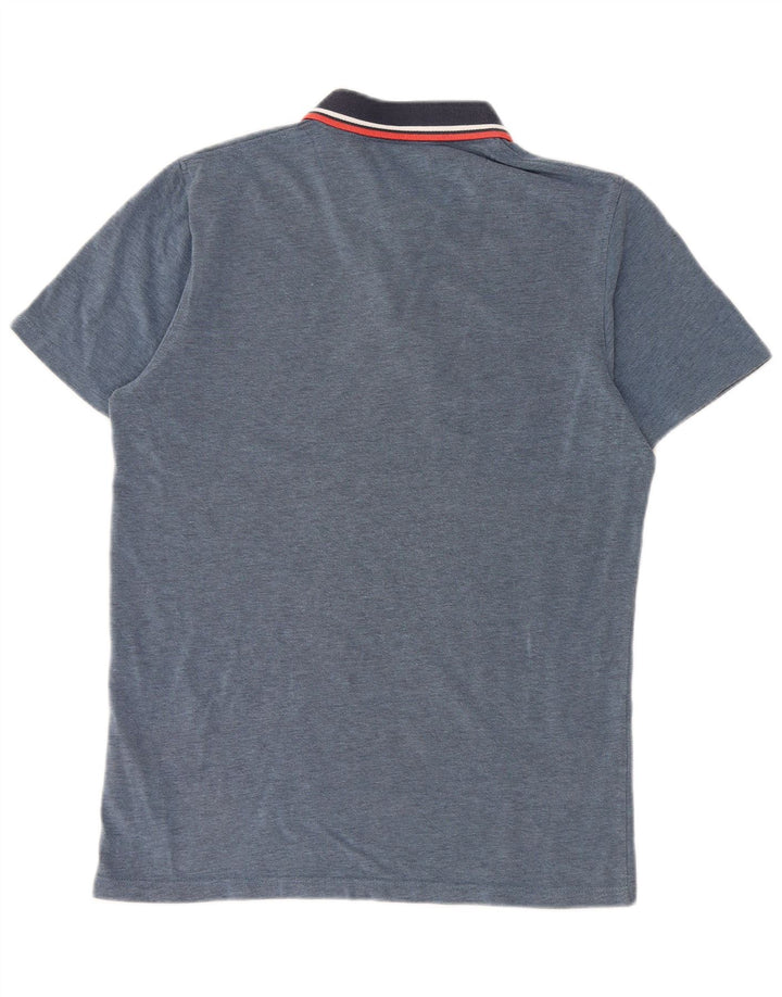Jack & Jones Herre poloshirt Medium Blue Colourblock Bomuld