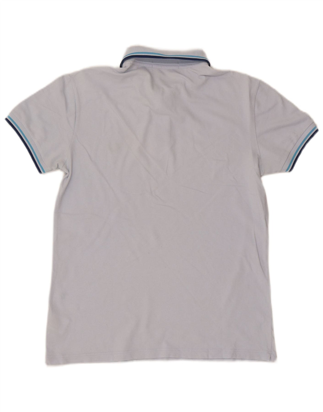 Fred Perry Herre poloshirt Medium blå stribet bomuld