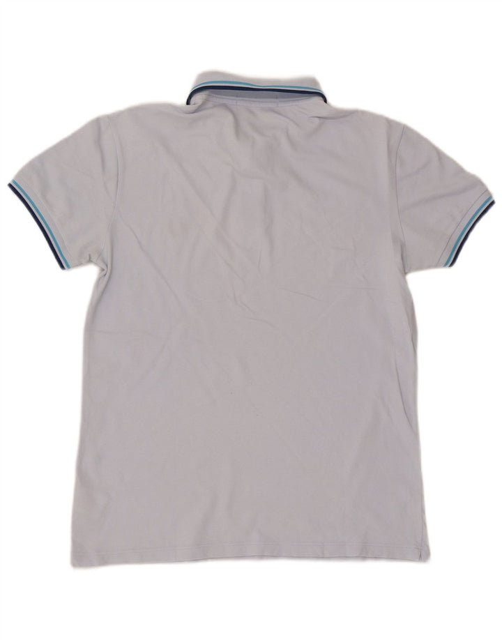 Fred Perry Herre poloshirt Medium blå stribet bomuld