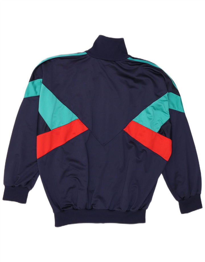 Adidas Træningsdragt til mænd Top jakke 2XL Marineblå Colourblock Polyester