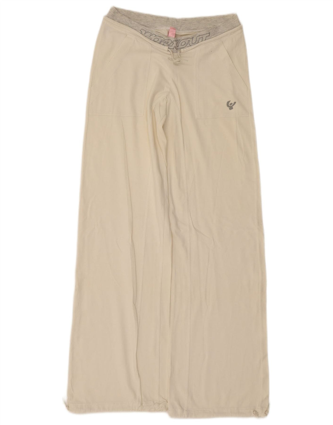 Freddy Womens Grafisk træningsdragt Bukser UK 12 Medium White Colourblock