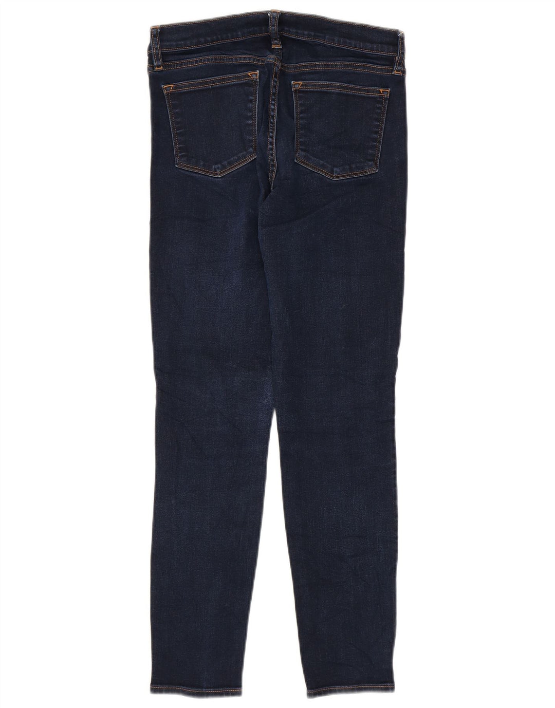 J. Crew Dame Stretch Skinny Jeans W26 L28 Marineblå Bomuld