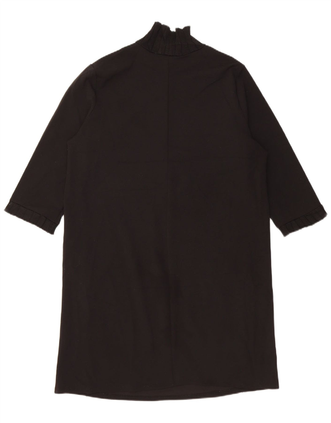 Zara Dame 3/4 ærme Skift Kjole UK 14 Medium Sort