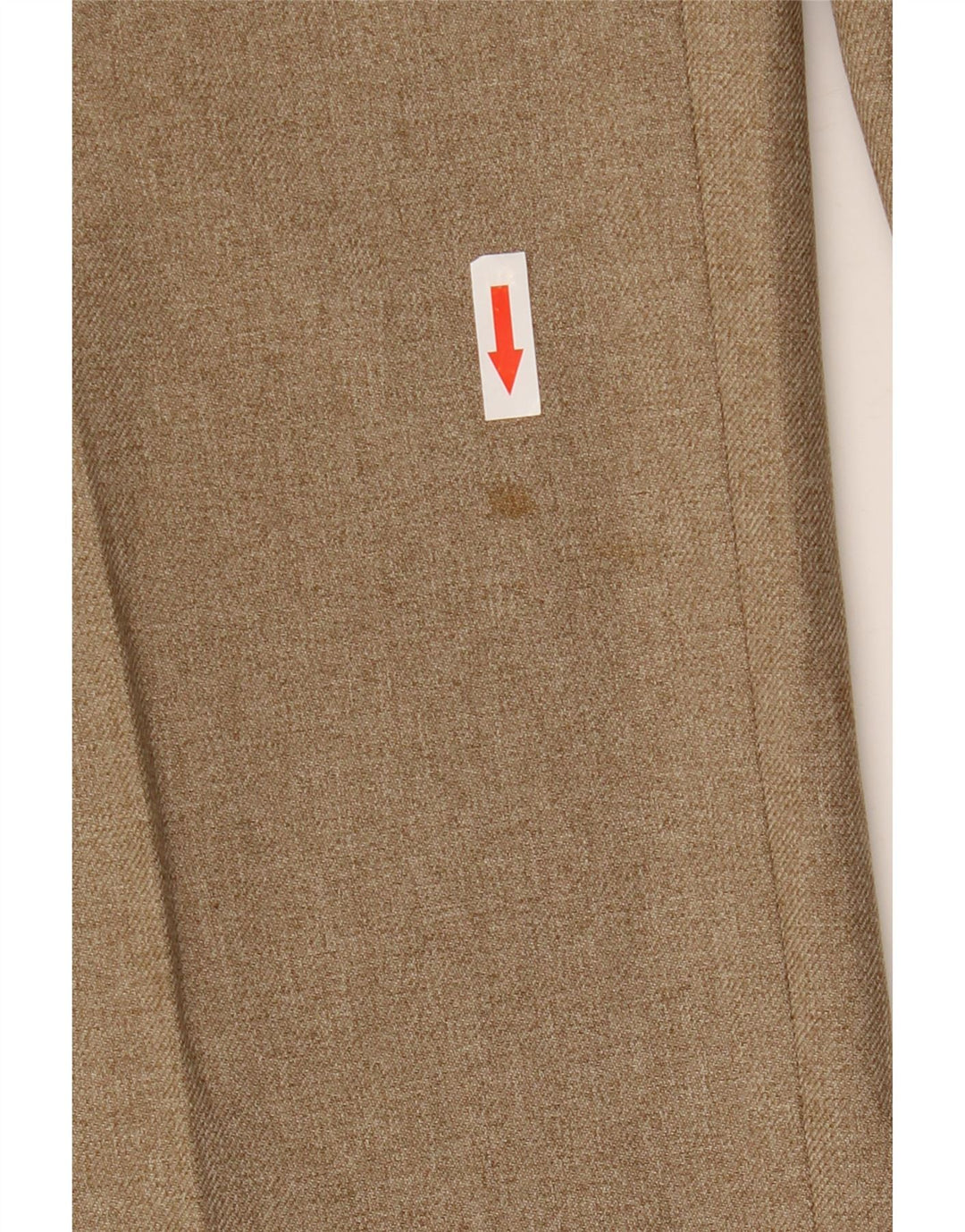 Marks & Spencer Straight Chino Bukser til mænd W32 L31 Beige Polyester