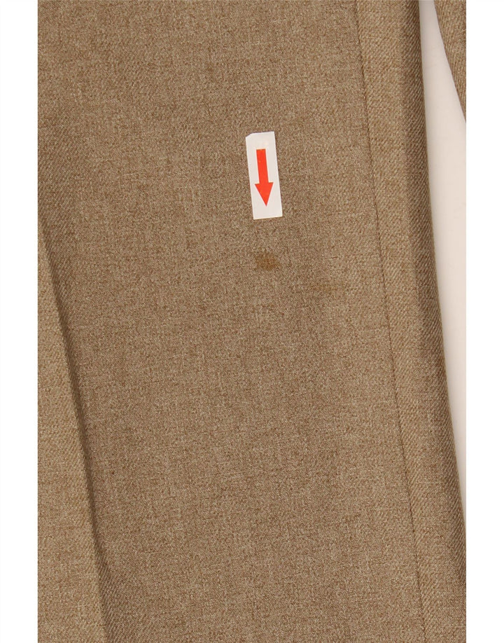 Marks & Spencer Straight Chino Bukser til mænd W32 L31 Beige Polyester