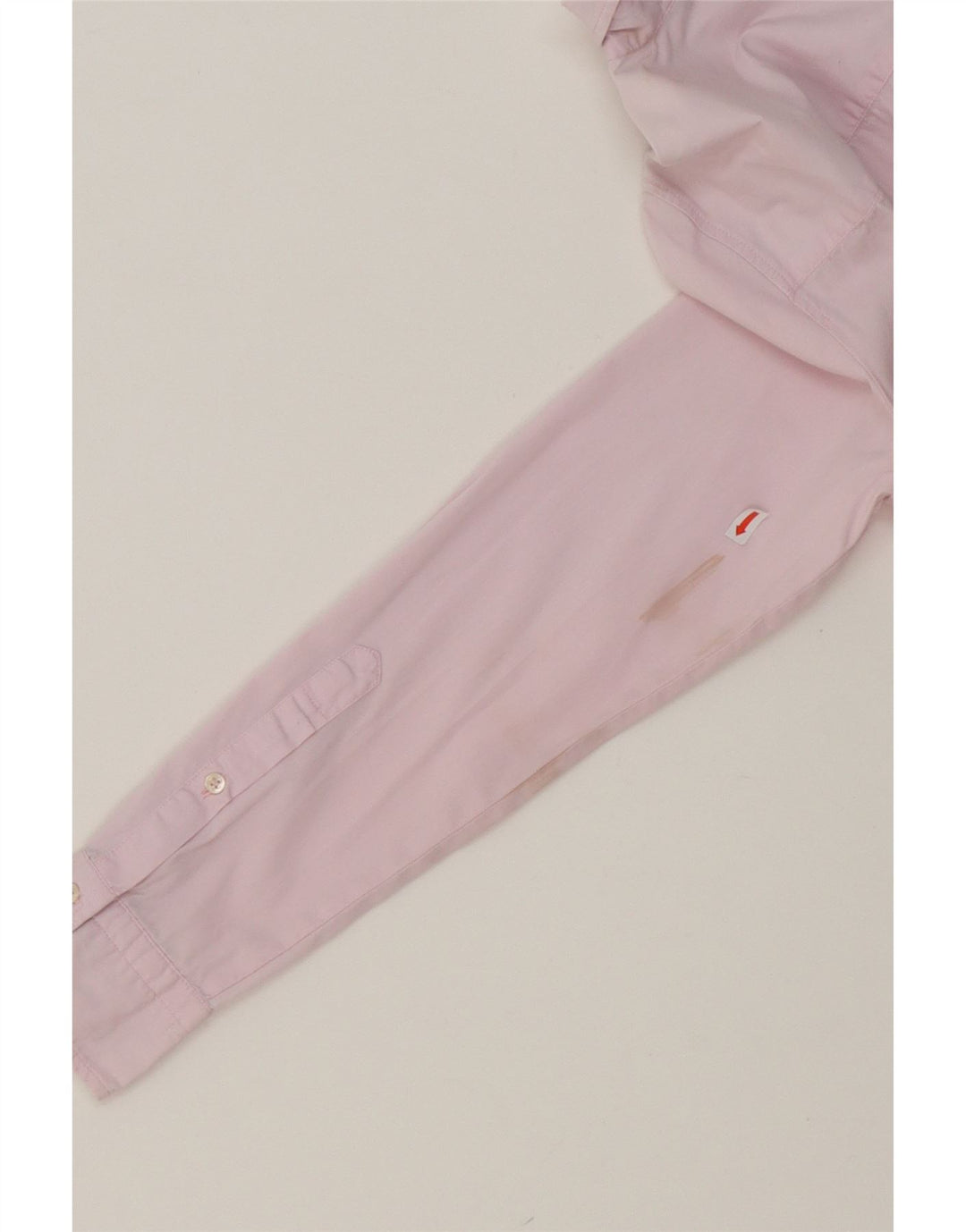 ZARA Womens Shirt UK 12 Medium Pink Vintage Zara and Second-Hand Zara from Messina Hembry 