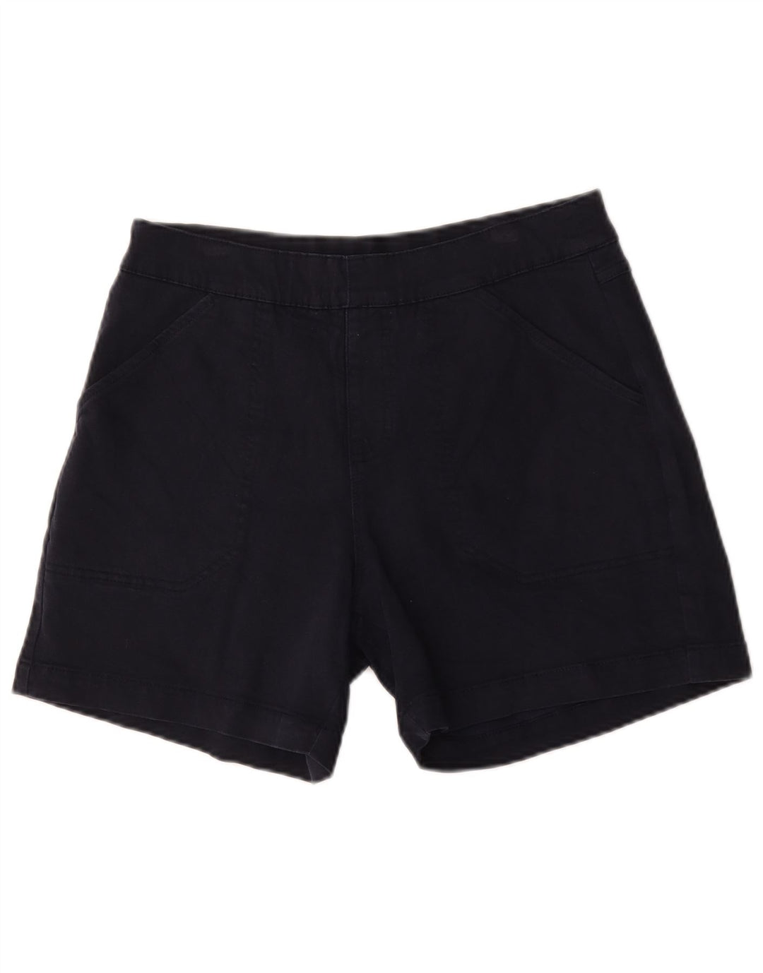 Nautica chinoshorts til kvinder Medium W30 Marineblå bomuld