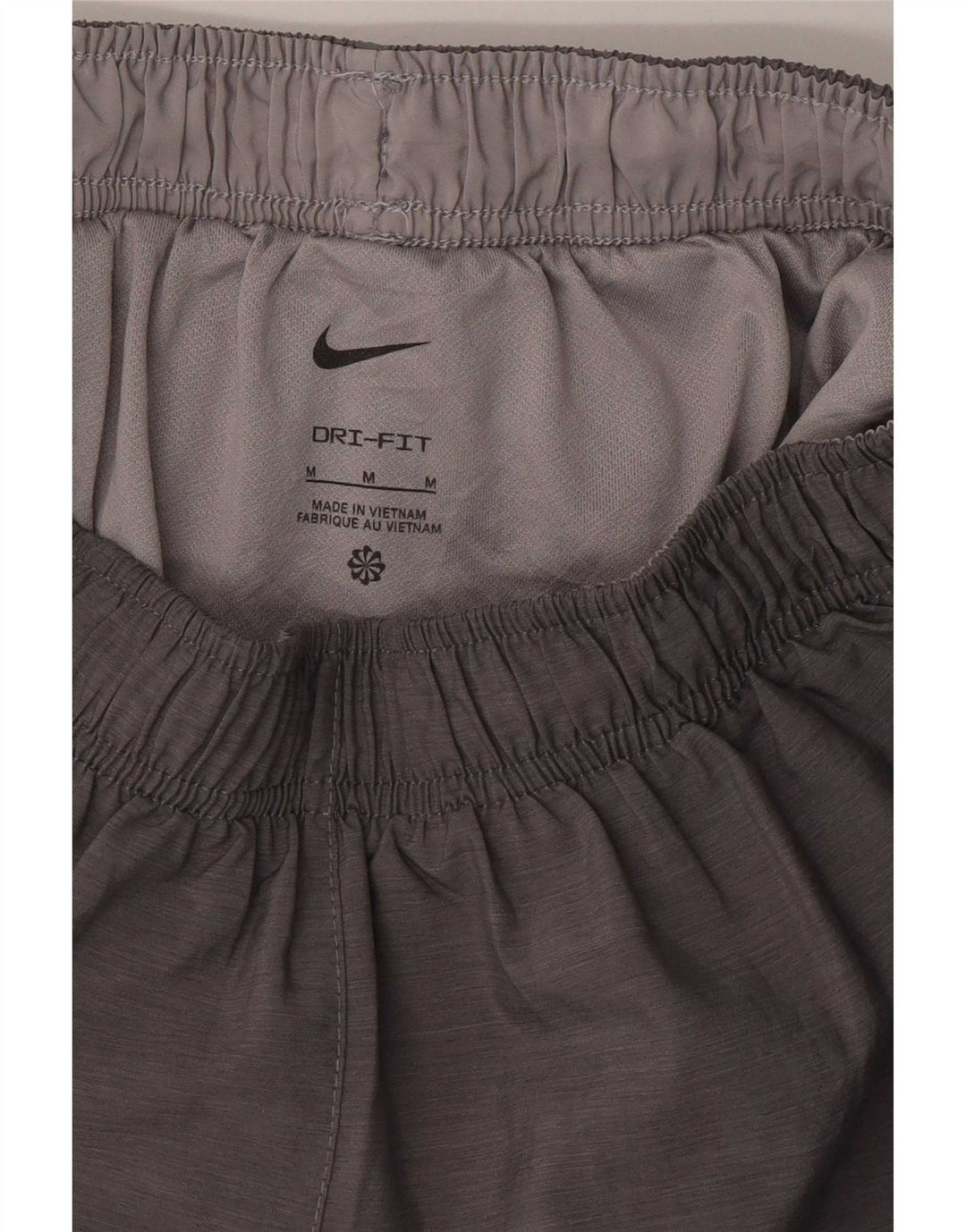 Nike sportsshorts til kvinder UK 12 Medium Grey Colourblock Polyester