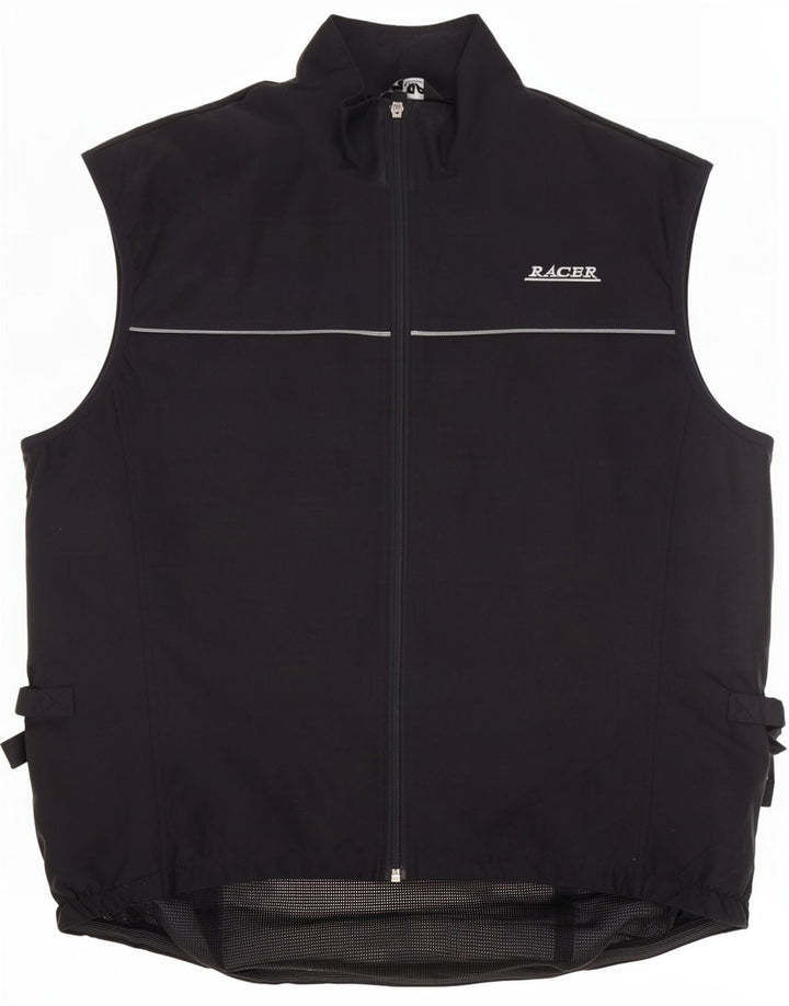 Shamp Herre Gilet UK 40 Large Black Polyester