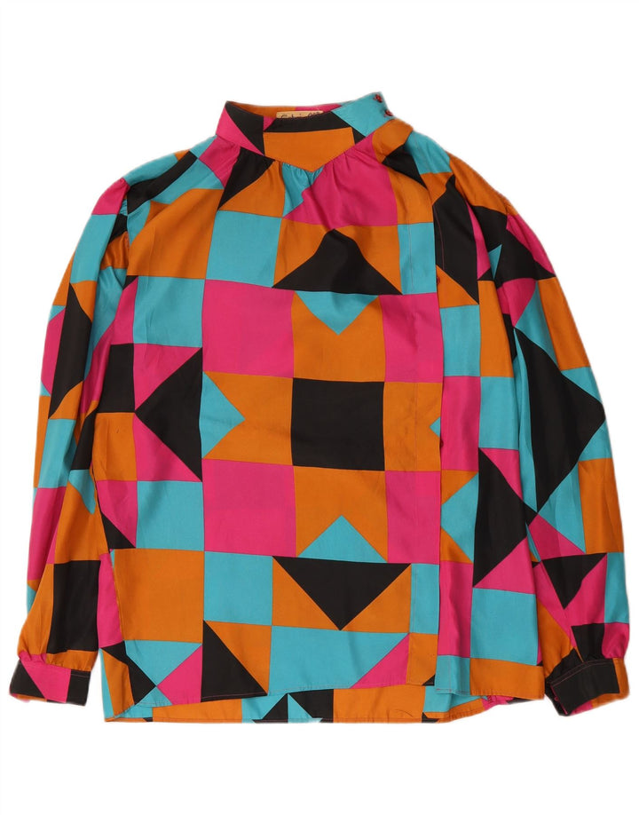 Gabrielle Dame Skjorte Bluse IT 44 Medium Flerfarvet Geometrisk