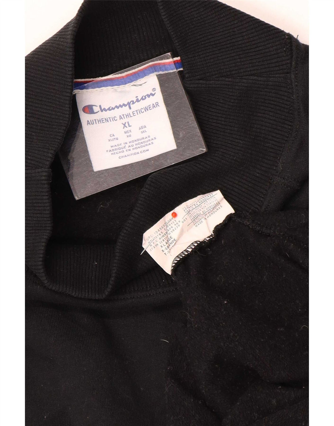 Champion Herre Sweatshirt Jumper XL Sort