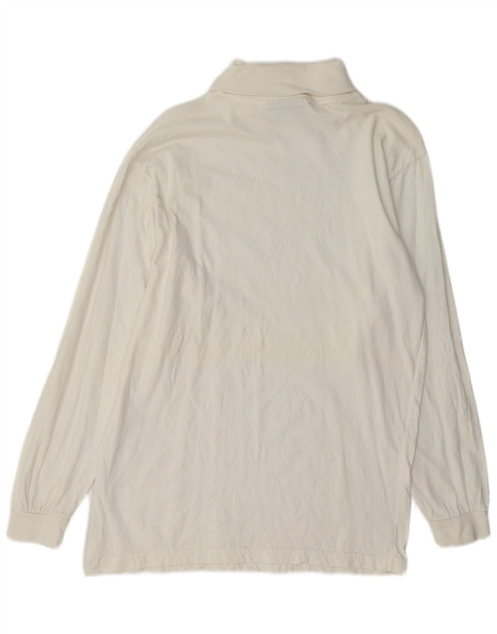 Wrangler Herre Roll Neck Top Langærmet Medium White