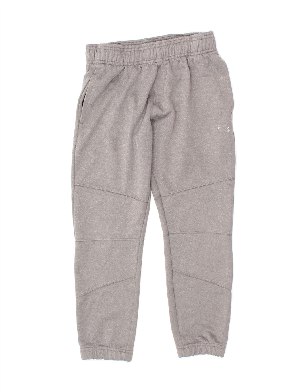 REEBOK Boys Tracksuit Trousers Joggers 7-8 Years Small  Grey Polyester Vintage Reebok and Second-Hand Reebok from Messina Hembry 