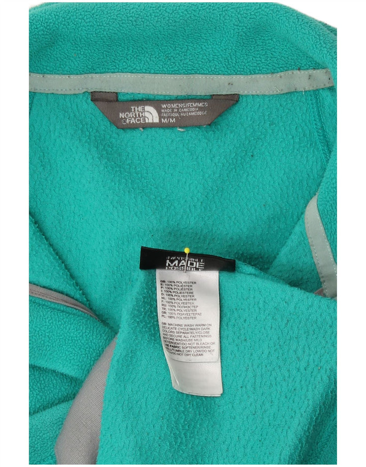 The North Face Dame Liner Fleecejakke UK 14 Medium Turkis Polyester