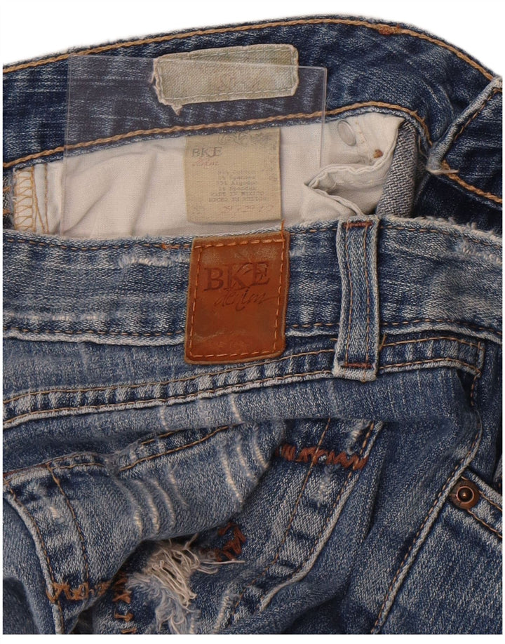 BKE Dame Flared Jeans W29 L29 Blå Bomuld