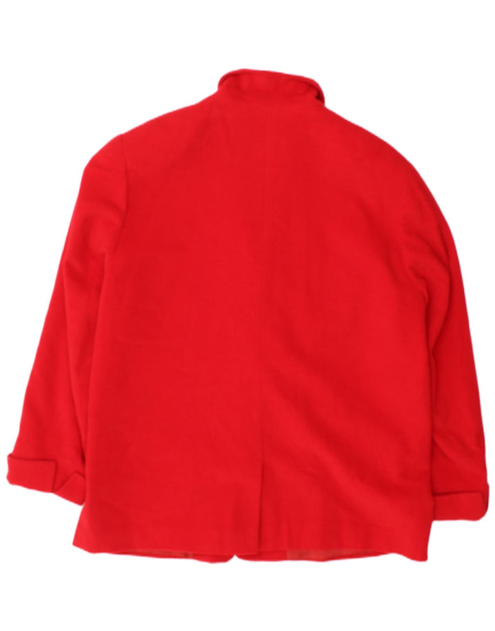 Bogner Dame 4 Button Blazer Jacket UK 18 XL Rød