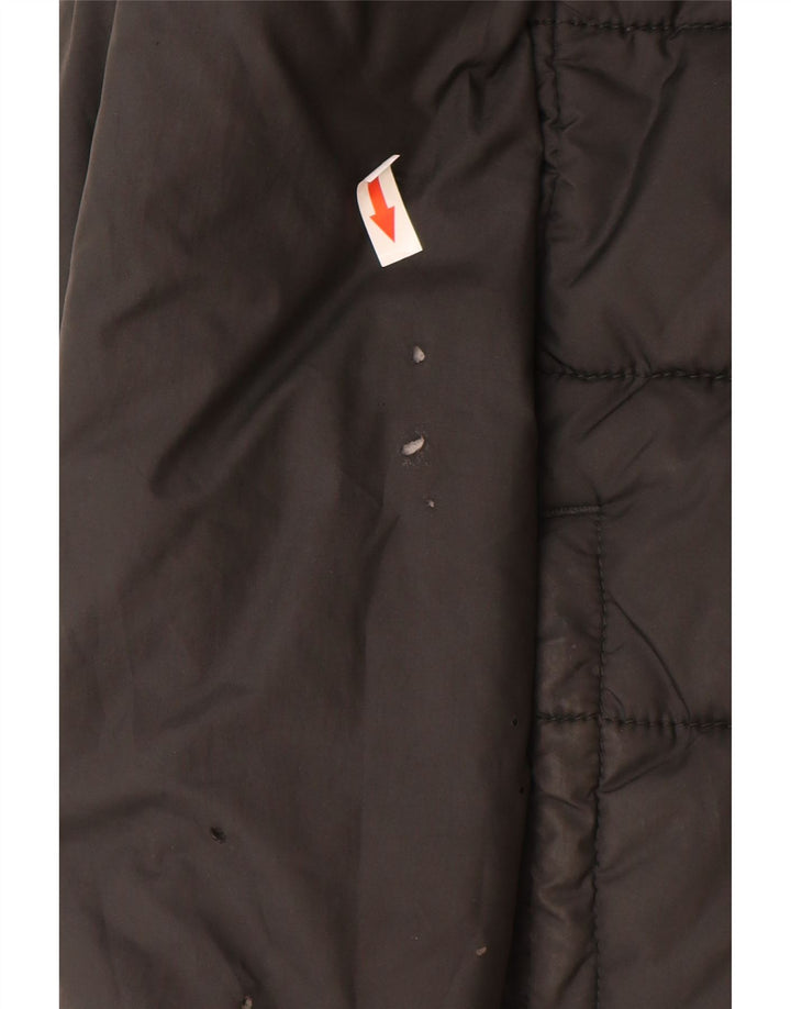 The North Face Boys Hætte Vendbar Polstret Jakke 9-10 År Medium Sort