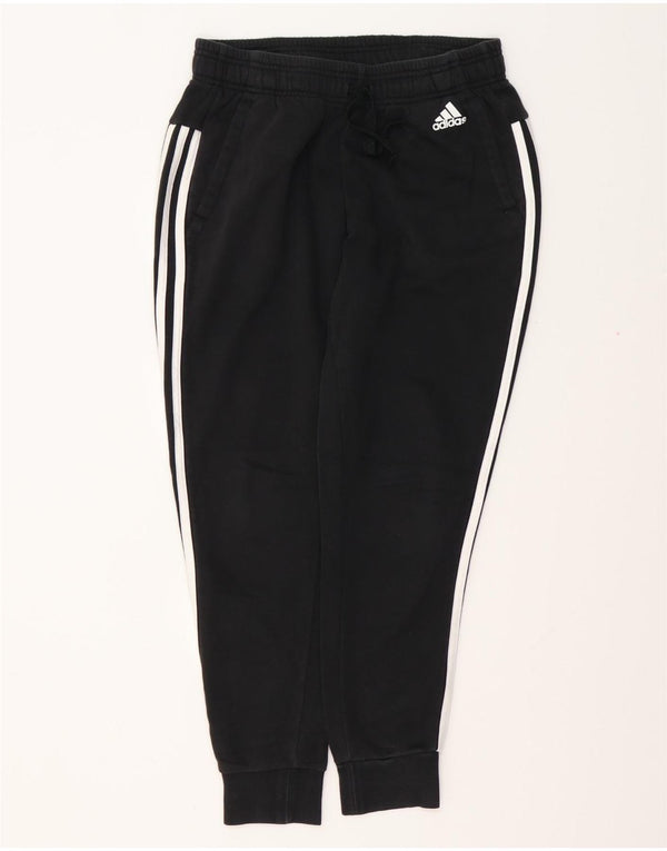 ADIDAS træningsdragt til kvinder Joggers UK 8/10 Small Black Bomuld