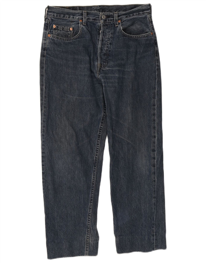 Levi's Straight Jeans til mænd W32 L26 blå bomuld