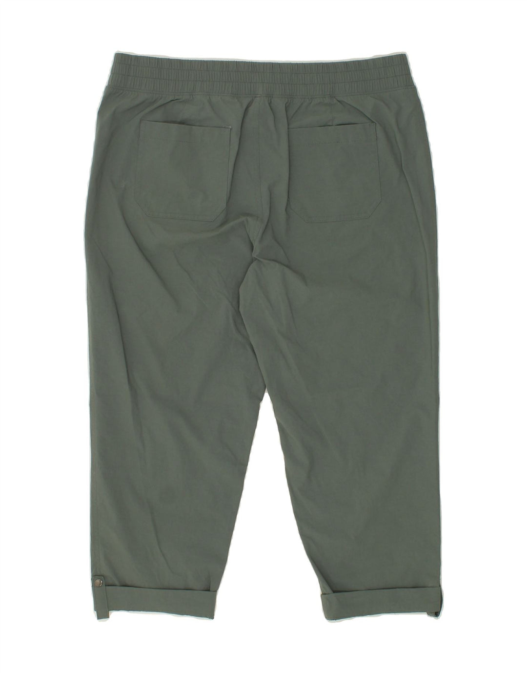 EDDIE BAUER Womens Tracksuit Trousers Large Khaki Nylon Vintage Eddie Bauer and Second-Hand Eddie Bauer from Messina Hembry 