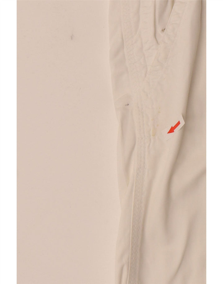 Miu Miu Dame Bootcut Chinobukser IT 46 Large W32 L26 Hvid