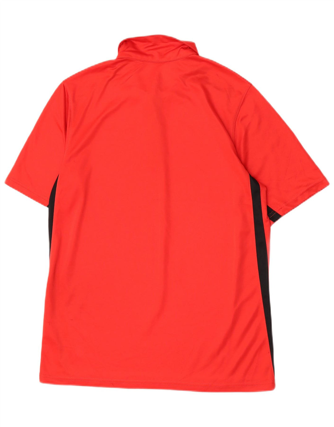 Nike Dri Fit poloshirt til mænd, medium rød Colourblock Polyester