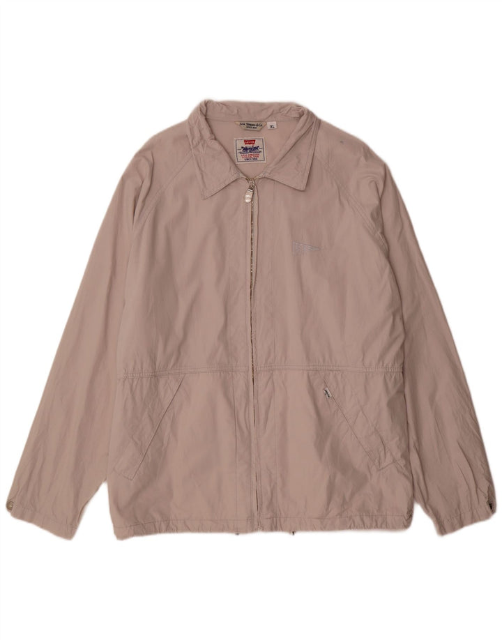 Levi's Herre Liner Bomber Jacket UK 42 XL Blå Bomuld