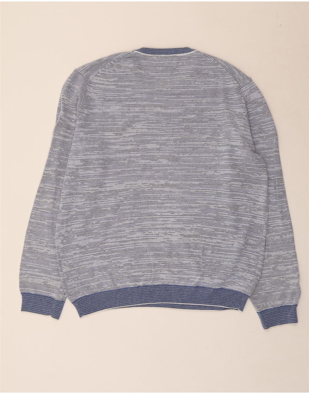 Marks & Spencer Herre Blue Harbor Crew Neck sweater XL Blue Flecked