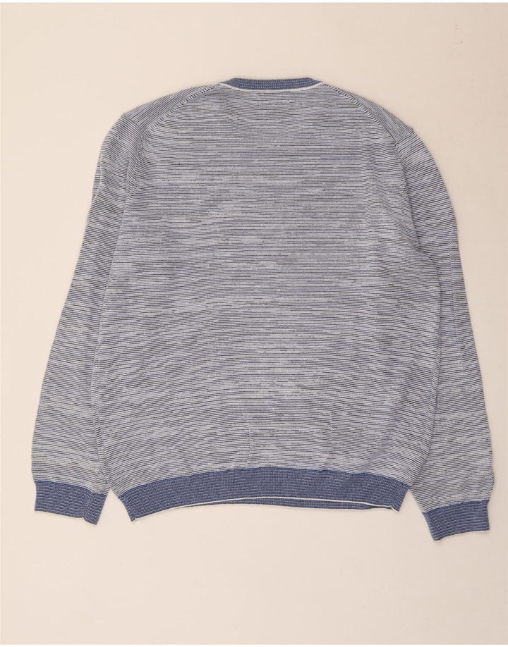 Marks & Spencer Herre Blue Harbor Crew Neck sweater XL Blue Flecked