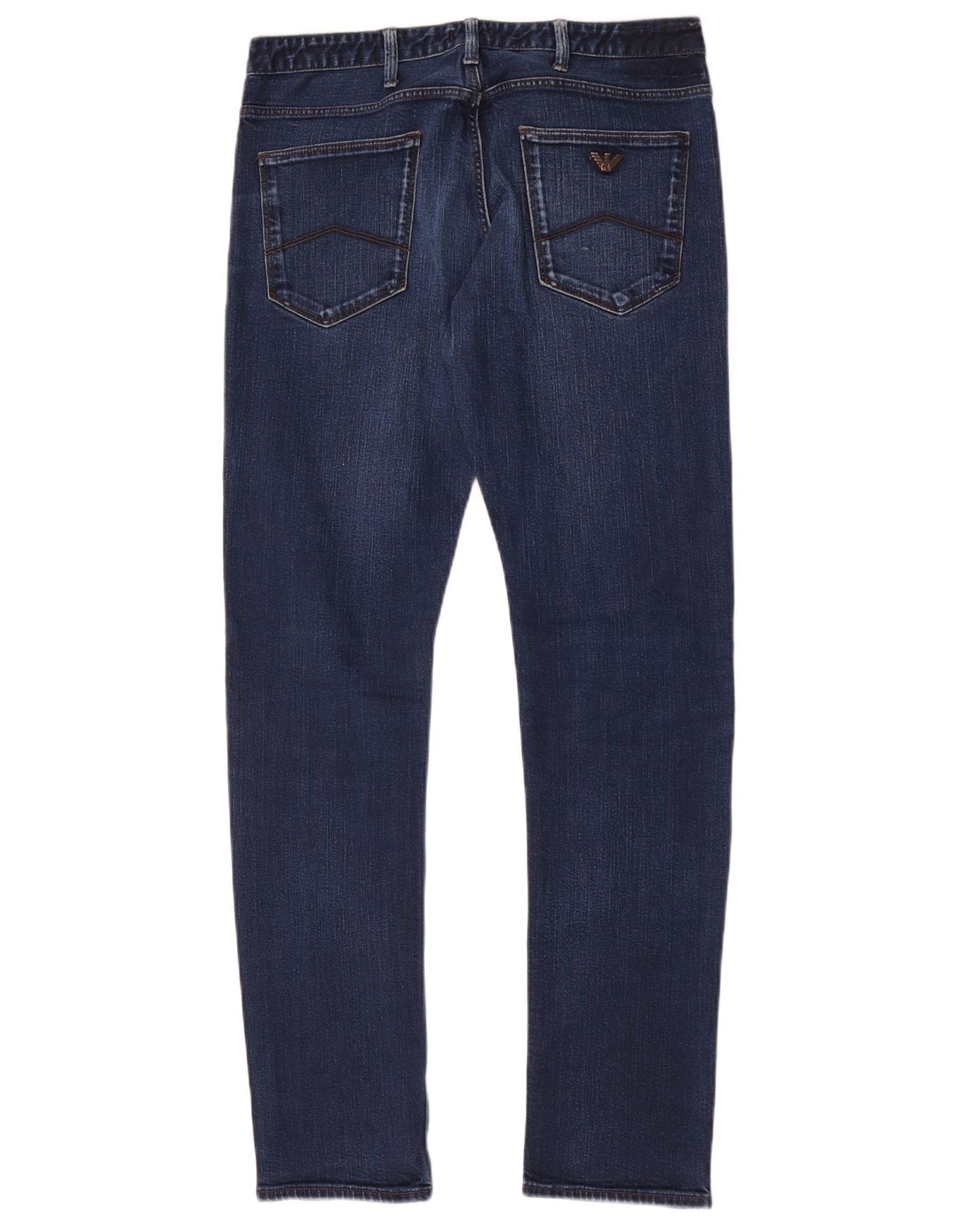 Armani Herre Slim Jeans W32 L32 Marineblå Bomuld