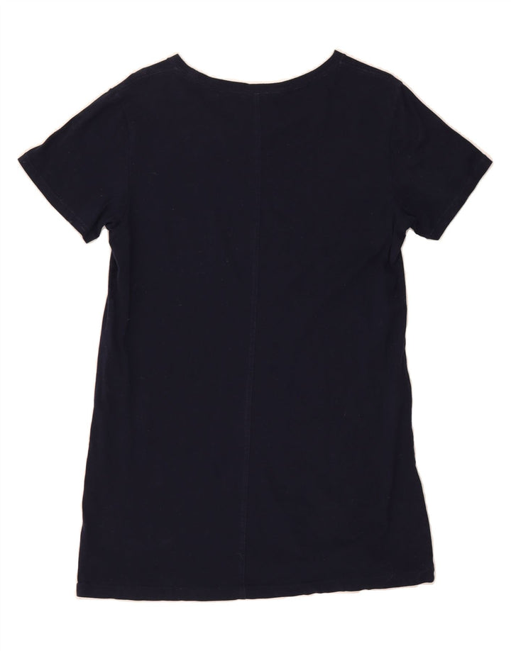 J. CREW Womens Tunic Top UK 10 Small Navy Blue Vintage J. Crew and Second-Hand J. Crew from Messina Hembry 