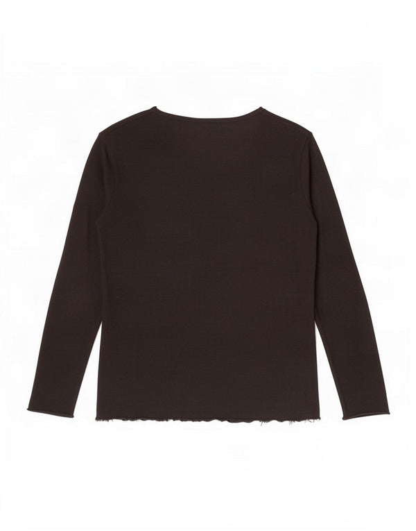 Zara Dame Top Langærmet UK 14 Large Sort