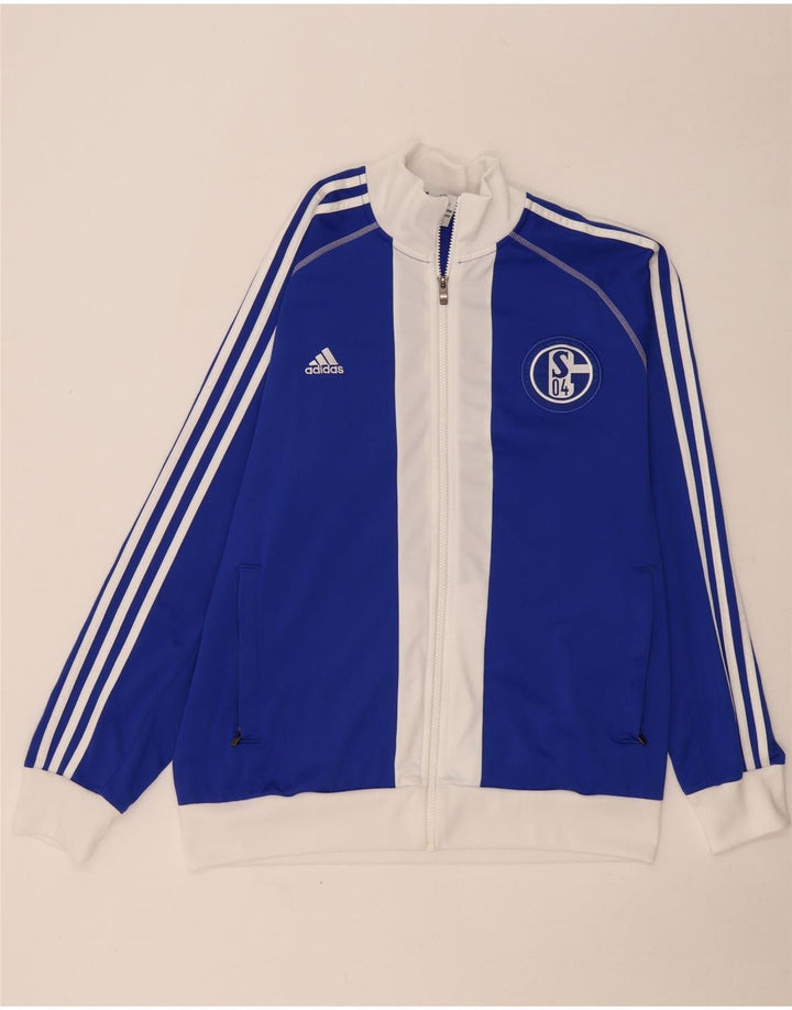 Adidas Træningsdragt til mænd Topjakke Stor Blå Colourblock Polyester