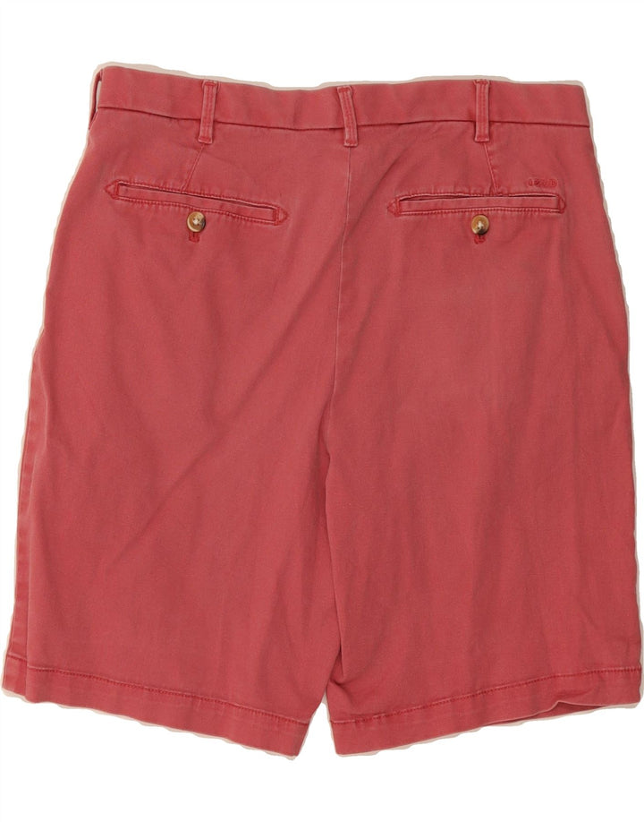 IZOD Mens Salt Water Chino Shorts W32 Medium Red Cotton Vintage Izod and Second-Hand Izod from Messina Hembry 