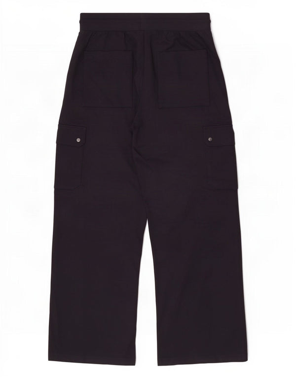 Marks & Spencer Dame Cargo Trousers UK 16 Large W34 L30 Navy Blue