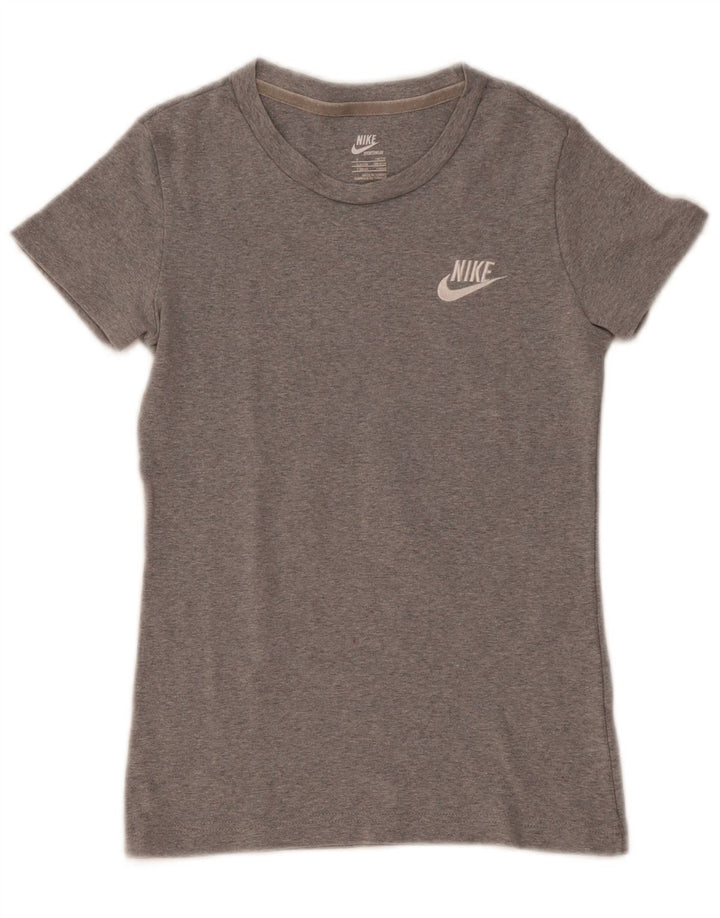 Nike T-shirt top til kvinder DK 8/10 lille grå