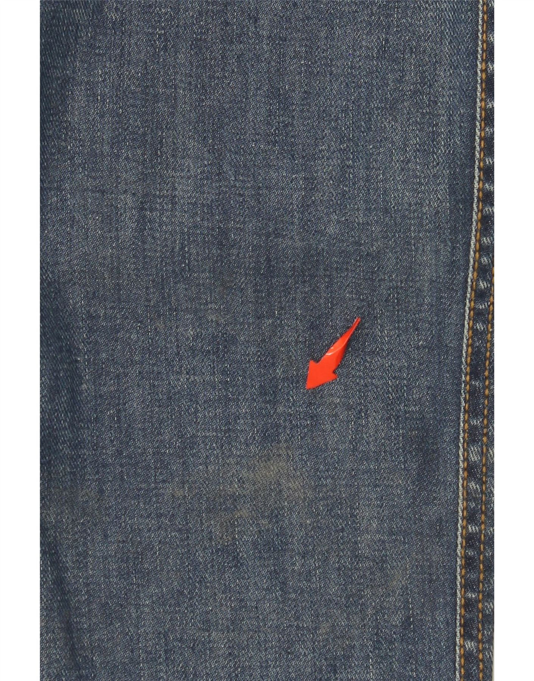 WRANGLER Straight jeans til mænd W34 L34 blå bomuld