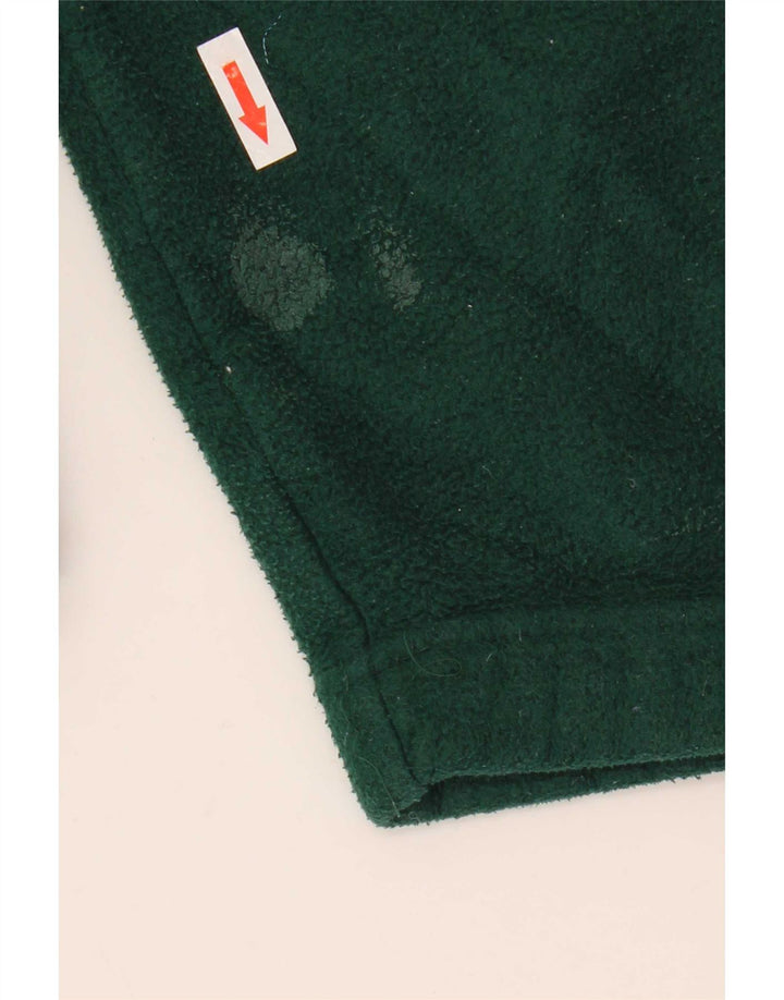 Marks & Spencer Fleecejakke til mænd UK 40 Stor grøn polyester