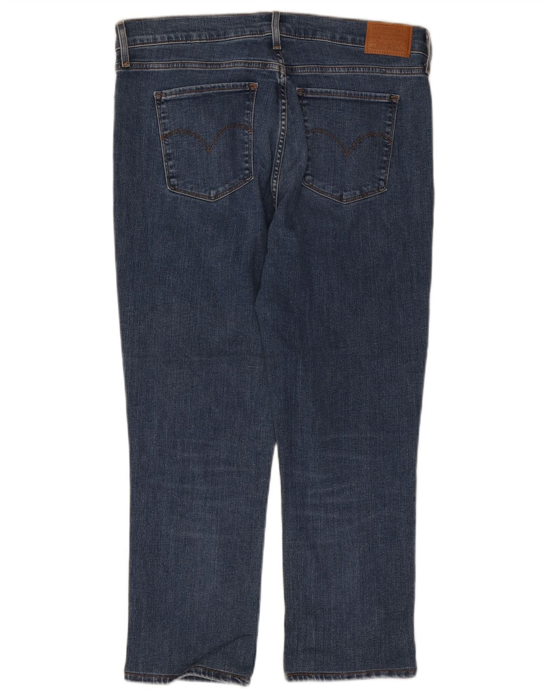 Levi's Dame 311 Shaping Slim Cropped Jeans W32 L25 Blå Bomuld