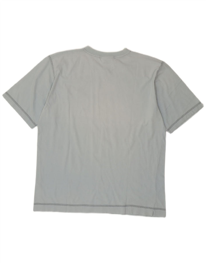 Asics Herre T-Shirt Top 2XL Blå Bomuld